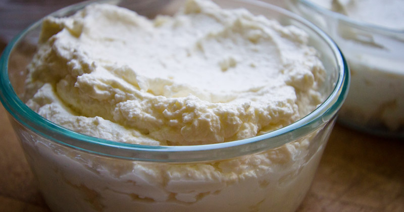 Homemade cream cheese with a useful by-product | eatnakedkitchen.com